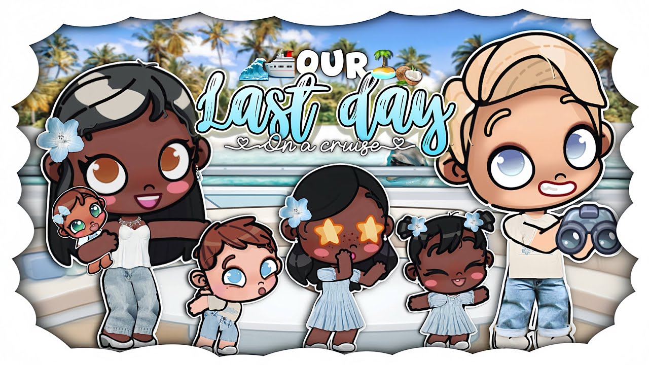 Our Fun Day *On a cruise* 🛳️🐬  || *With Voice* 🔊 || Avatar World 🌎