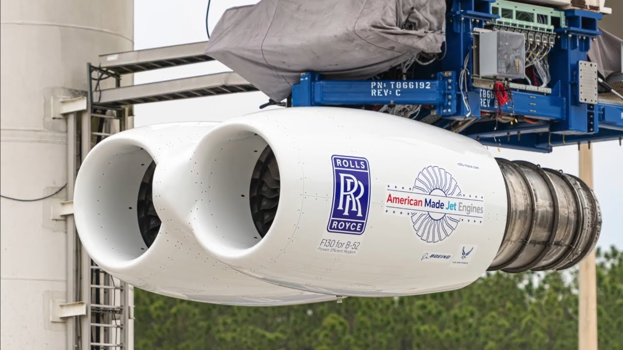 Rolls-Royce начинает испытания двухконтурного двигателя F130 для самолета B52
