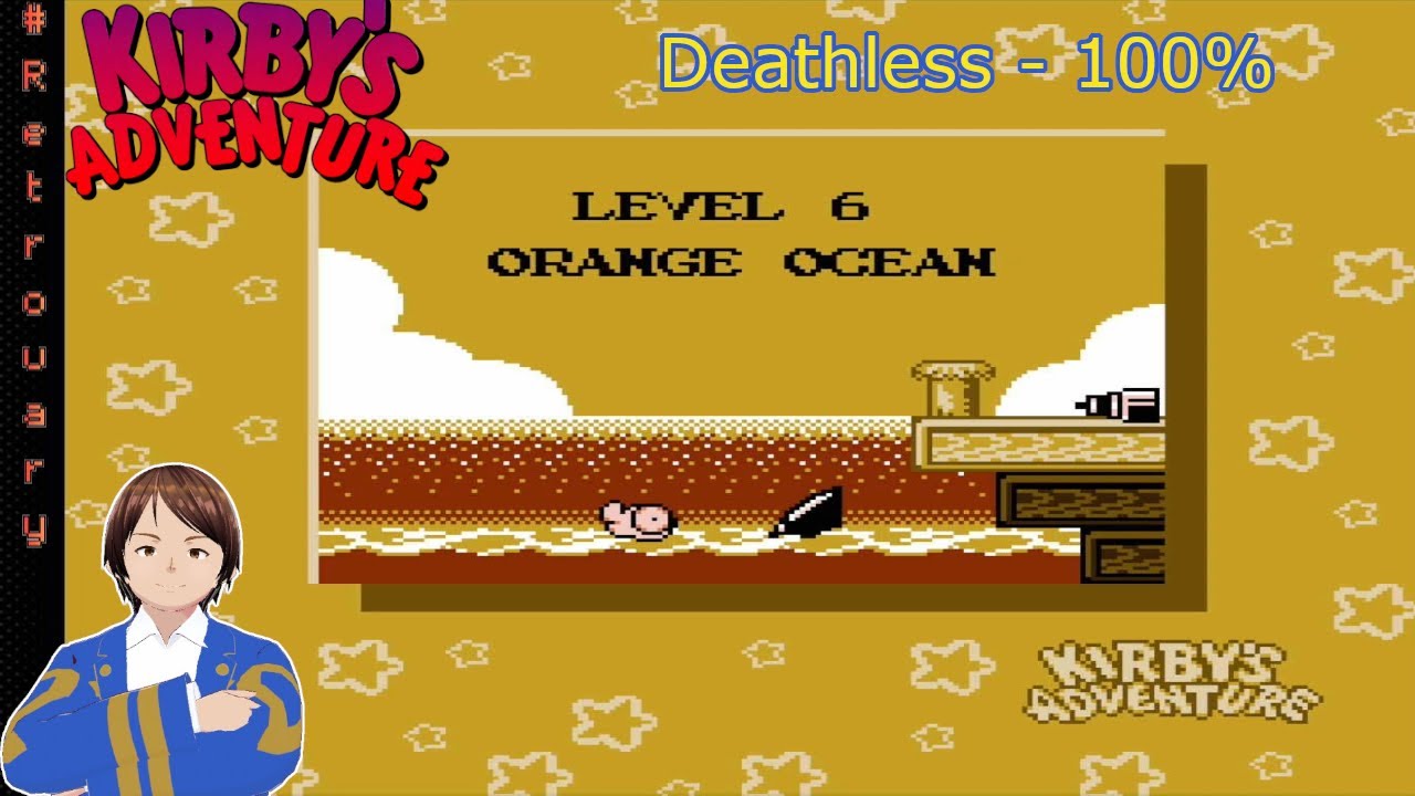 Kirby's Adventure (Deathless 100%) | Level 6: Orange Ocean | Retro-uary Conquest 2026 No. 12