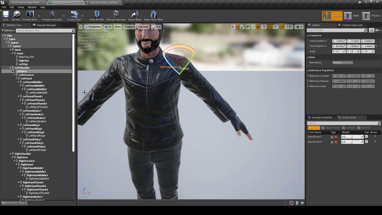 UE4 Rig Transfer | Transfer Unreal Mannequin Animations on your Custom Character! - CGFamily