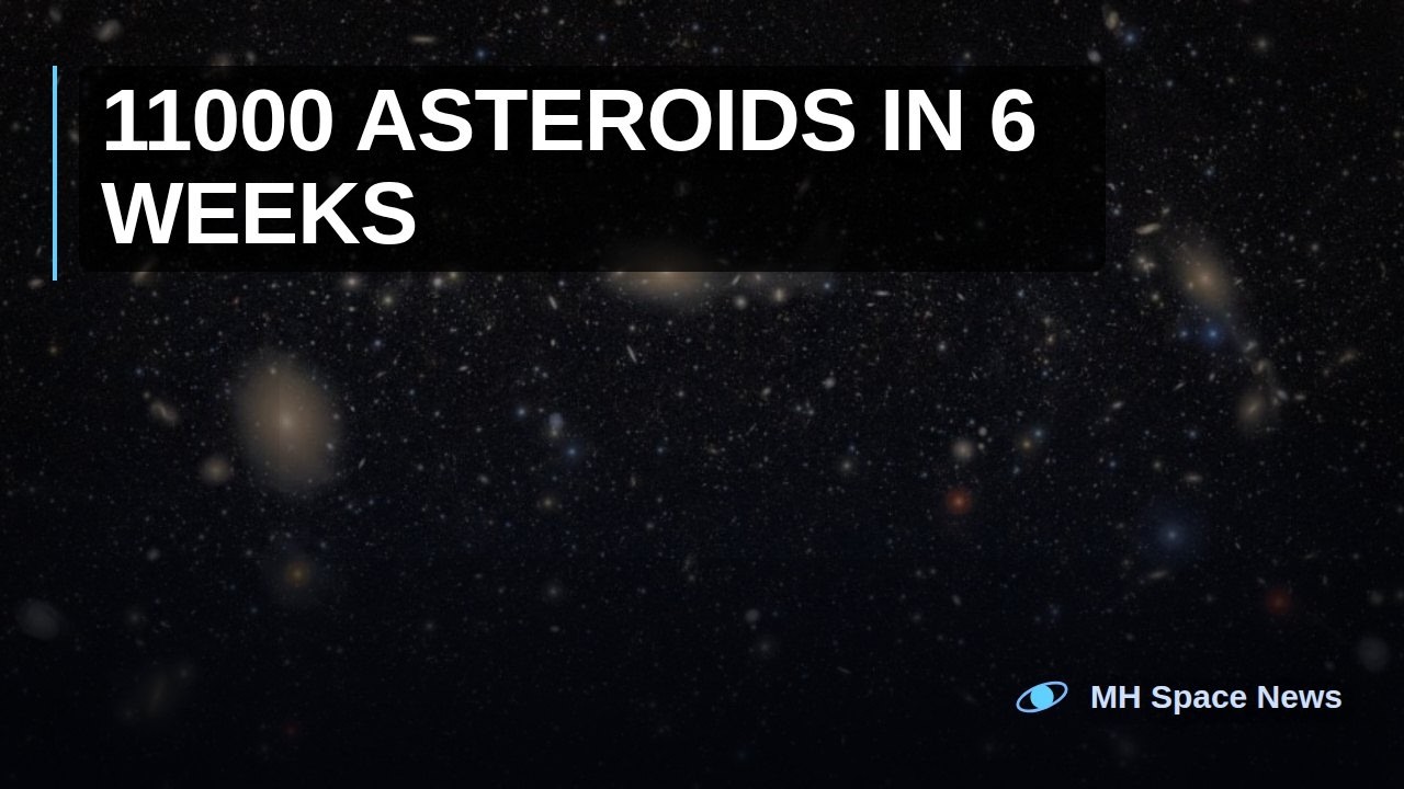 The Vera Rubin Observatory Just Found 11,000 New Asteroids