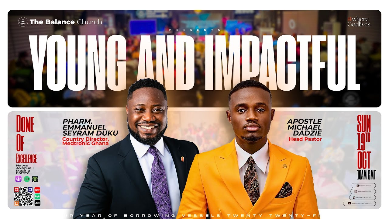 Young and Impactful || 19th October, 2025||  The Balance Church || TBC