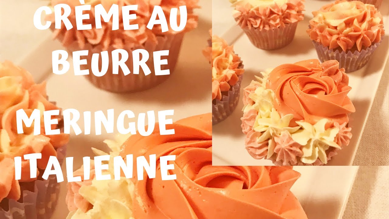 CRÈME AU BEURRE MERINGUE ITALIENNE