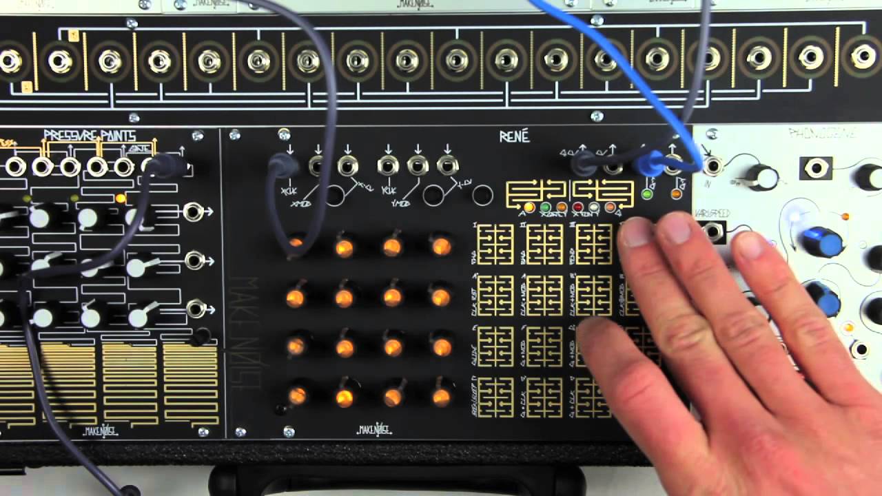 Make Noise René Performance and ProGraM Pages Overview