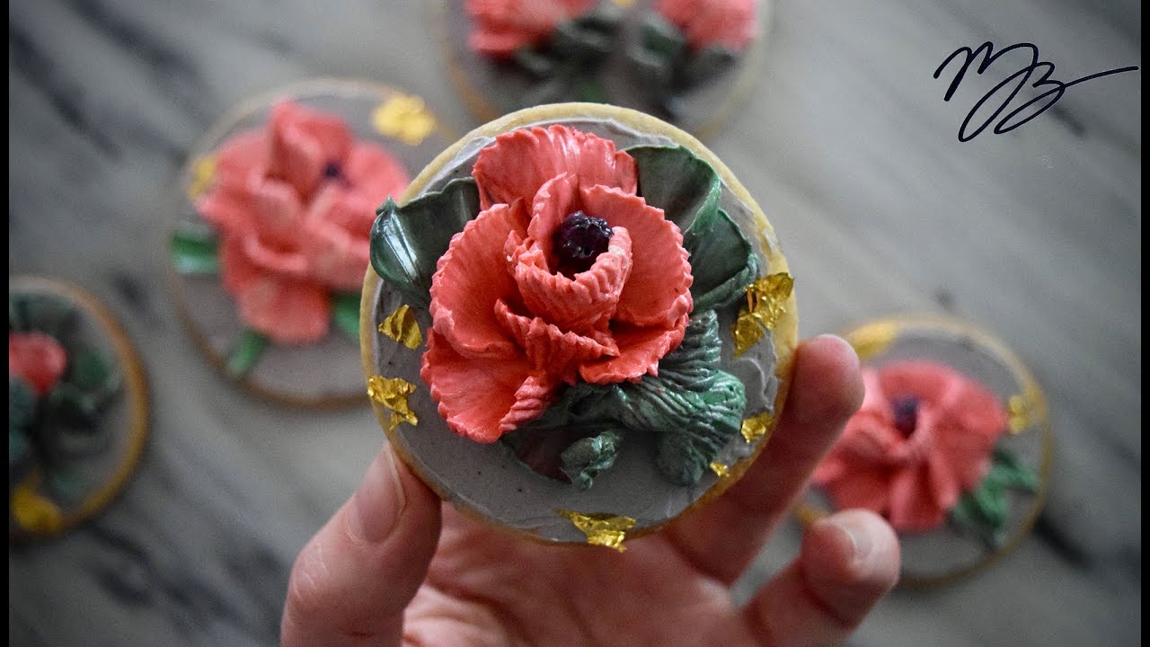 Palette Knife Buttercream Flower Tutorial! | Sugar Cookie Edition