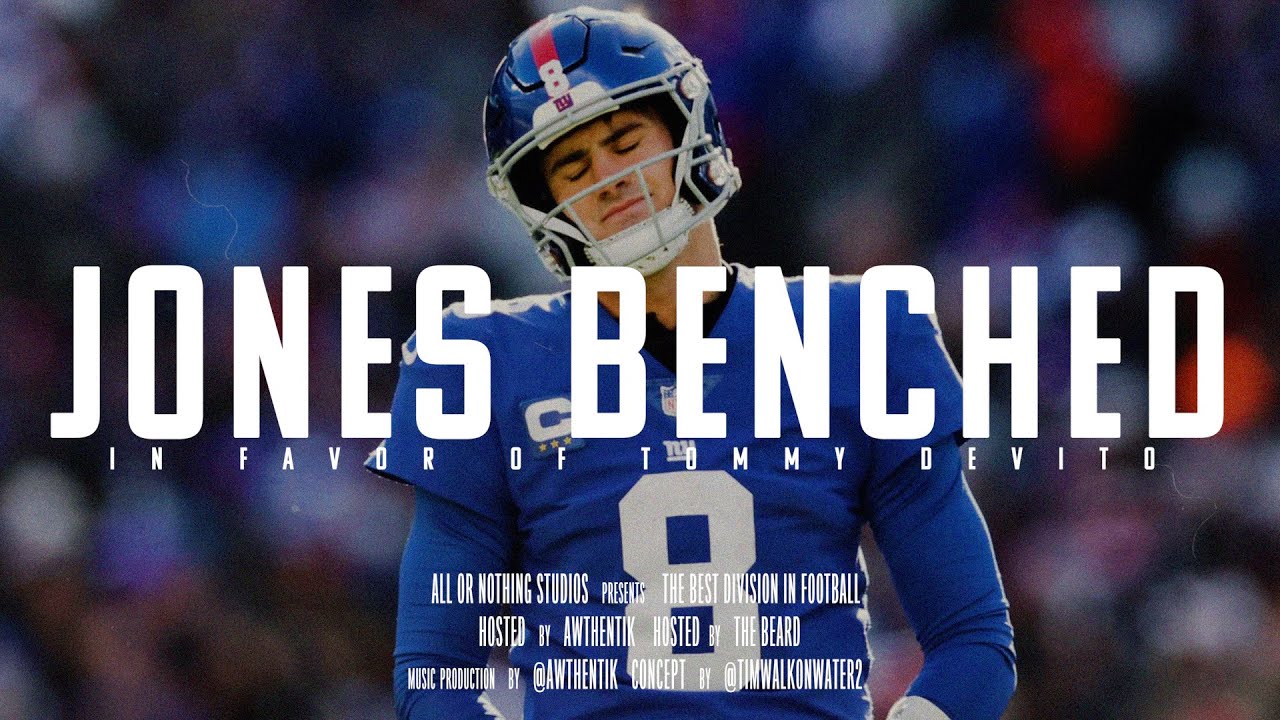Daniel Jones Benched… It Happened