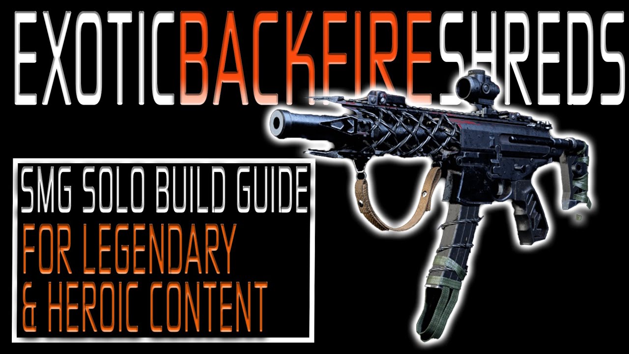 THE DIVISION 2 | NEW EXOTIC *BACKFIRE* SMG BUILD TIPS AND TRICKS