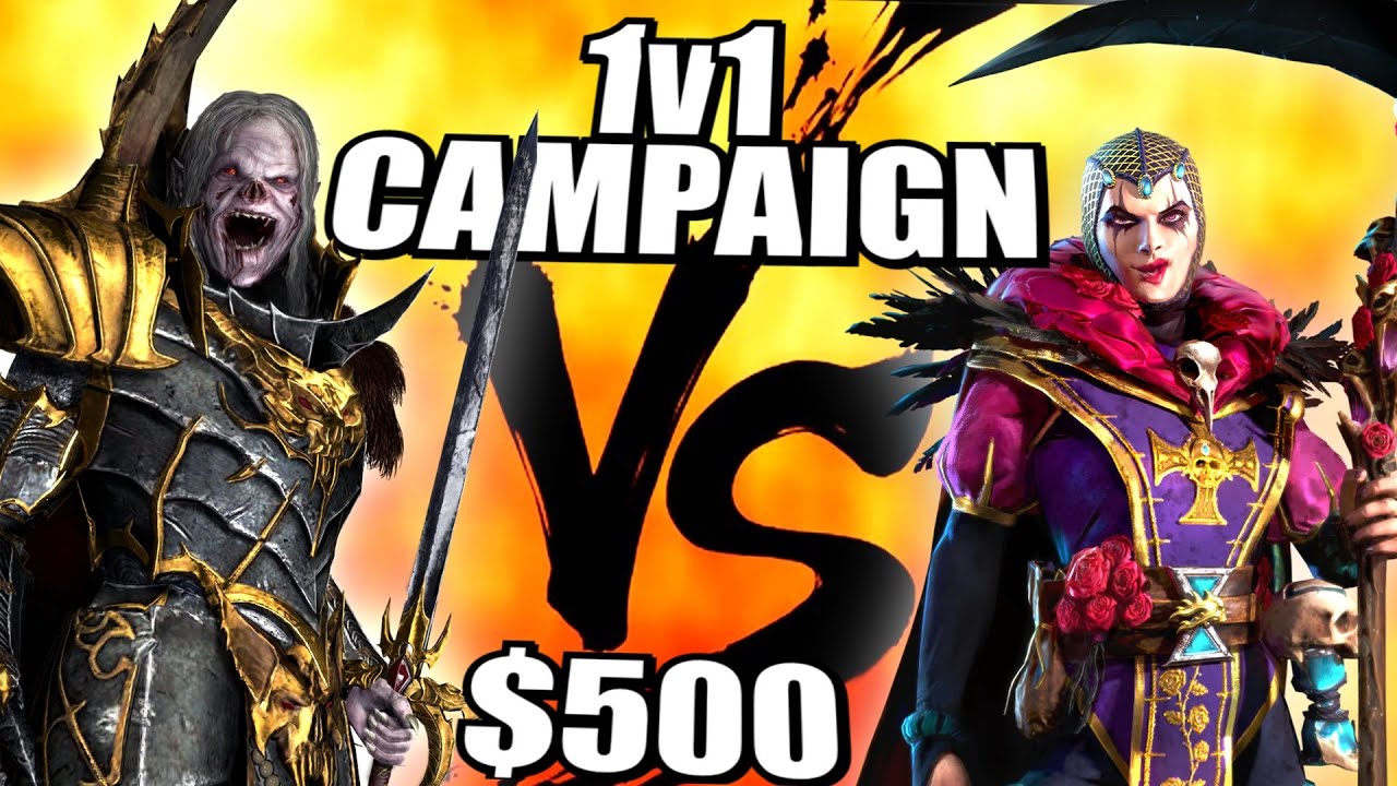 🔴WH3 1v1 $500 Vlad Vs Elspeth Campaign /w @morewarpstone