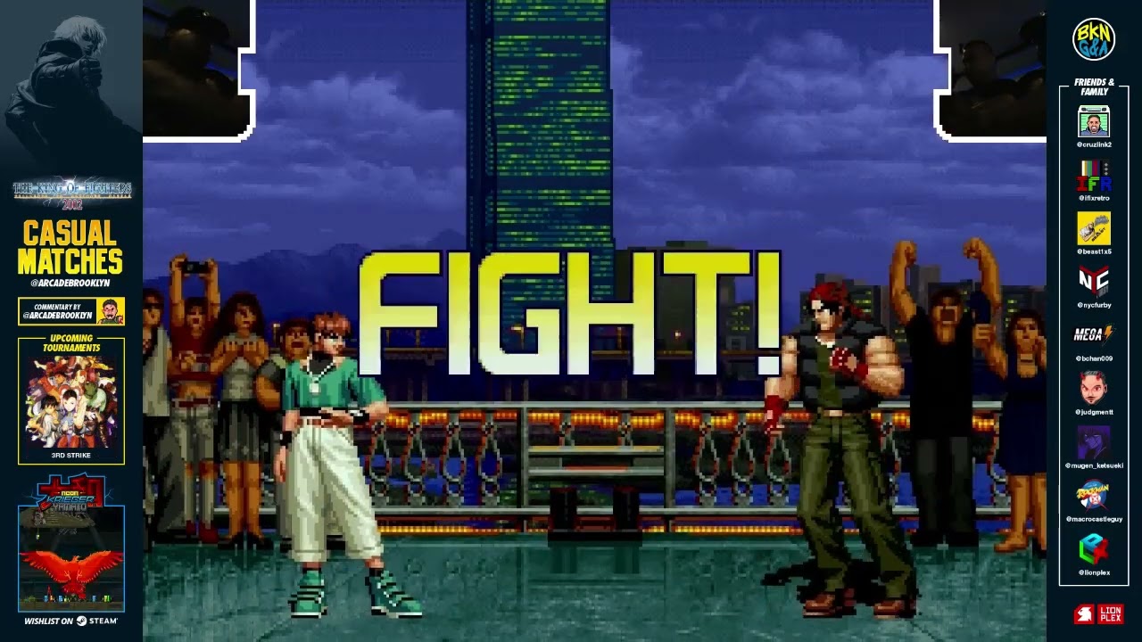 KOF 2002 Arcade Brooklyn Casuals