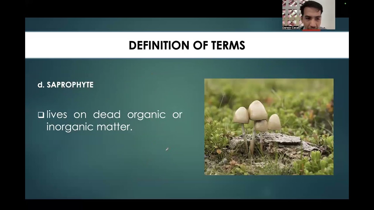 Plant Pathology: Topic- Definition of Terms