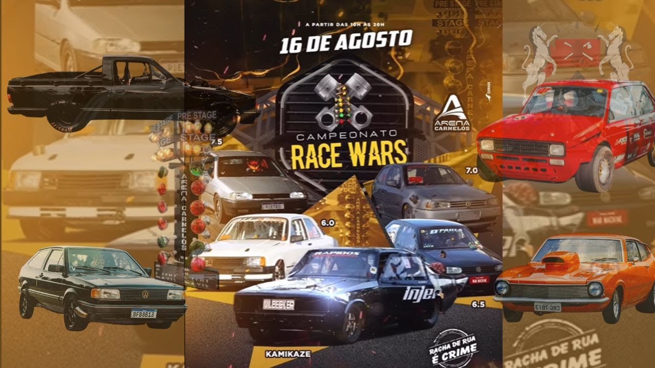 ARRANCADA AO VIVO - RACE WARS CAT. BAIXAS - ARENA CARNELÓS 16/08/2025