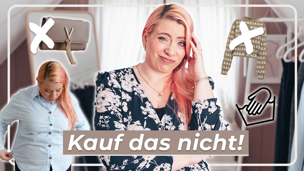 Diese 9 Käufe BEREUST Du immer!
