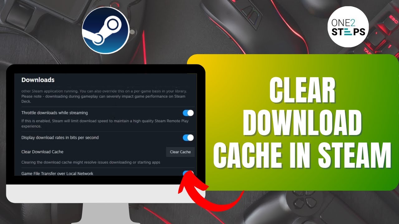 How to Clear Steam Download Cache (2024) Clear Steam Cache