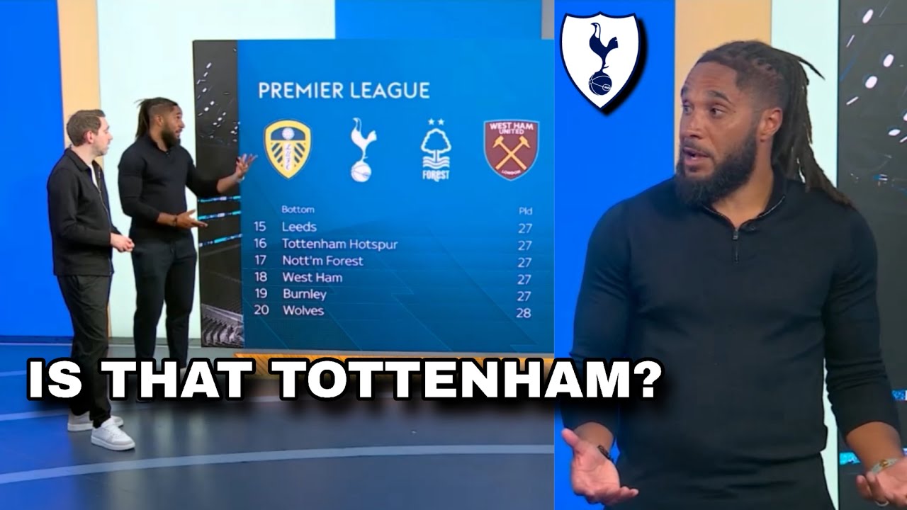 Unbelievable statements! Tottenham's current low level is insane On its way to relegation