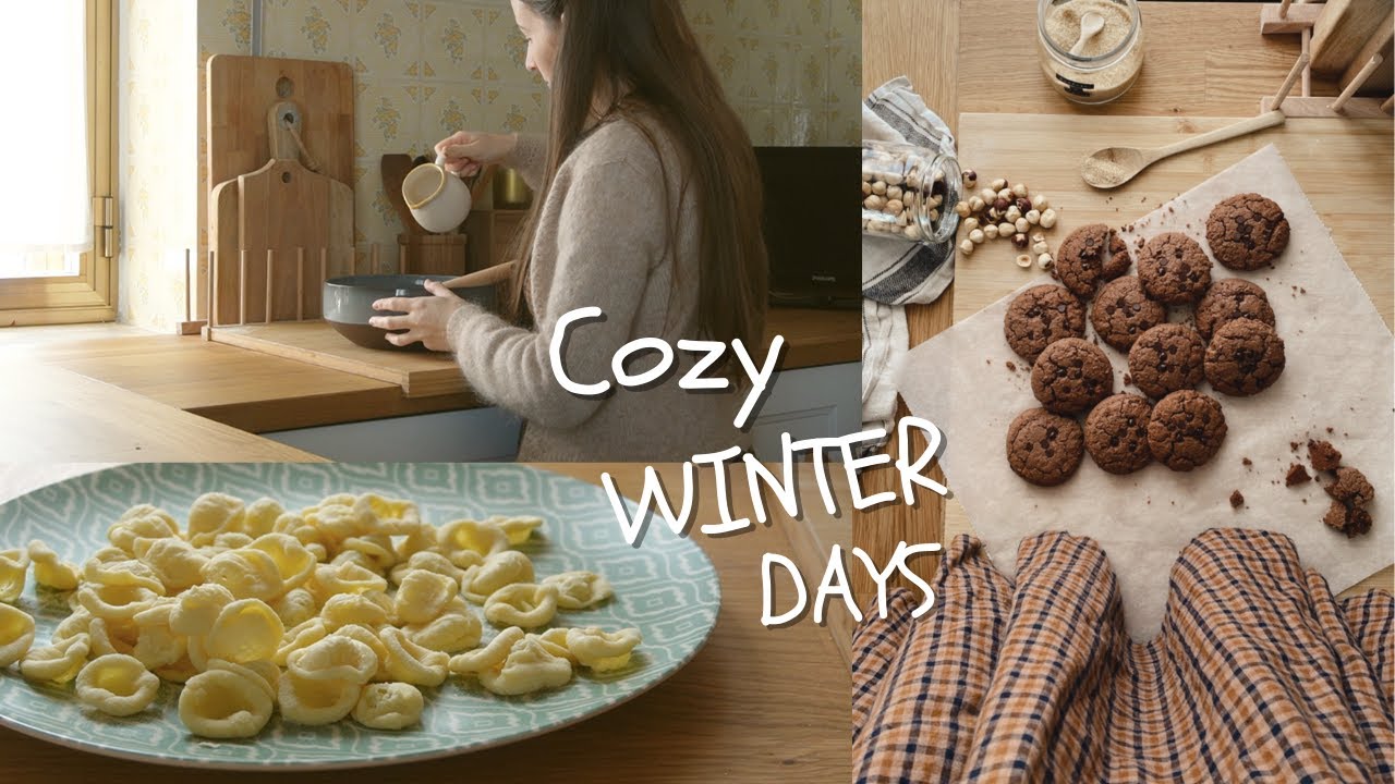 VITA da MAMMA - Biscotti al cioccolato senza glutine e Orecchiette fatte in casa