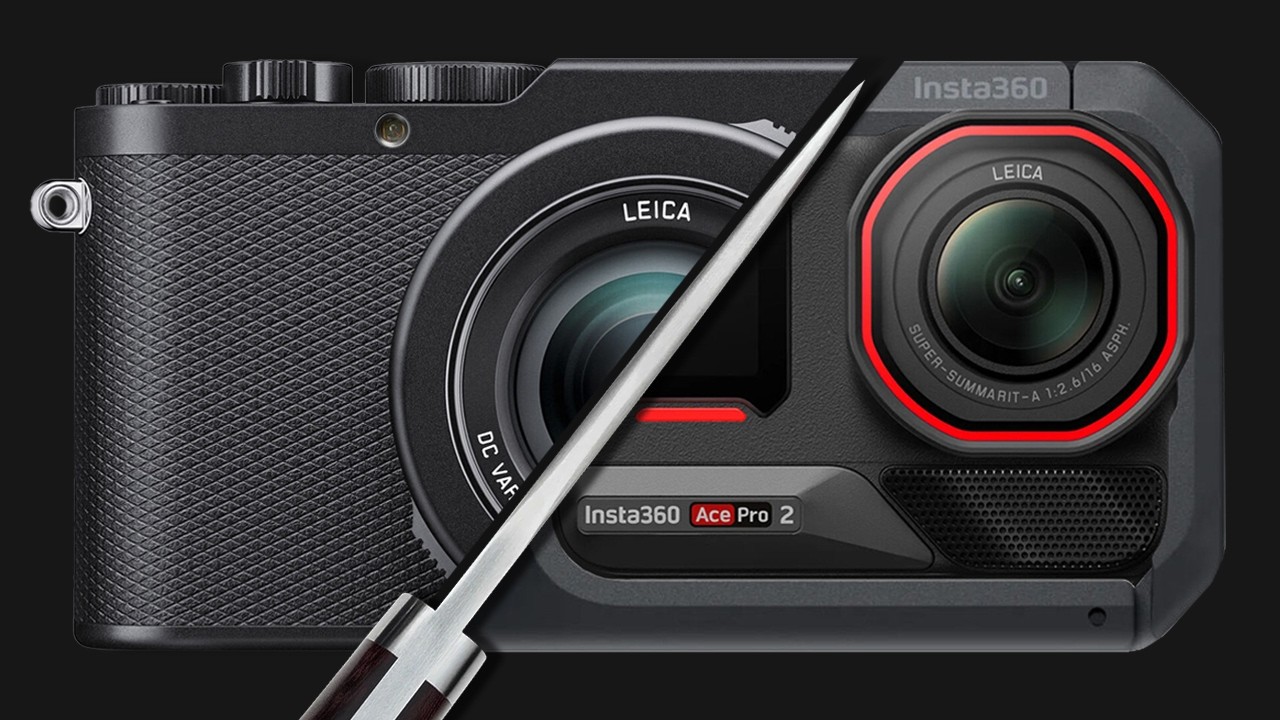 Сравнение Insta360 Ace Pro 2 Flash Print Bundle и Leica D Lux 8