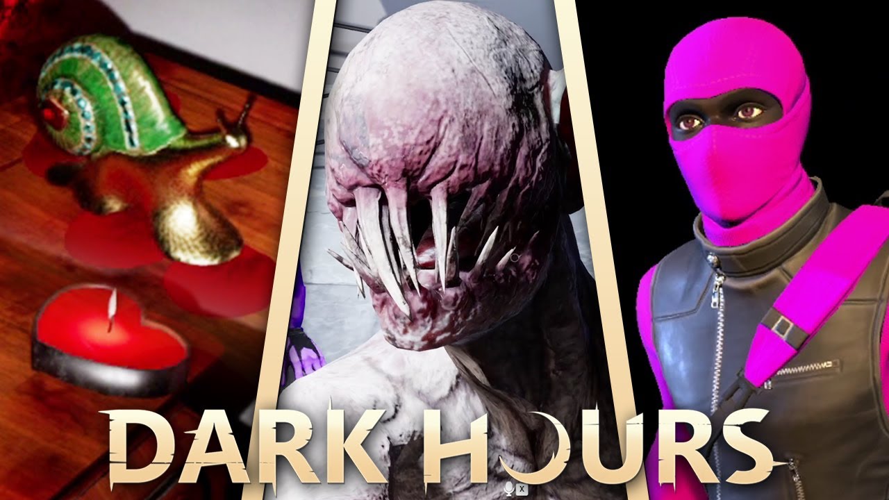 ENCERRADOS con un MONSTRUO mientras ROBAMOS UN MUSEO | Dark Hours