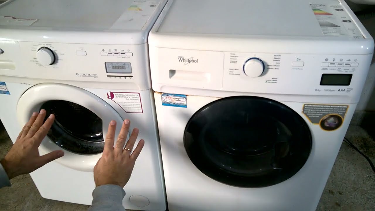 Modo service lavarropas Whirlpool carga frontal.