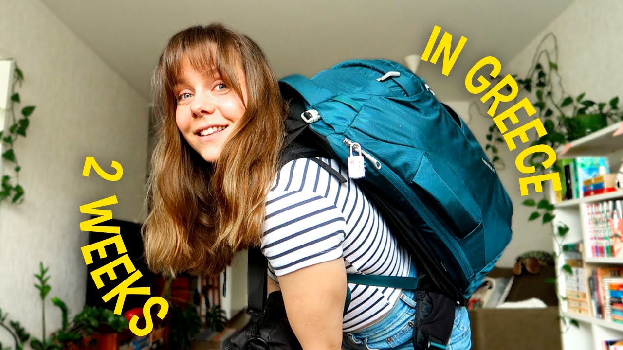 Yapping & packing for 2 weeks in Greece in a carry-on