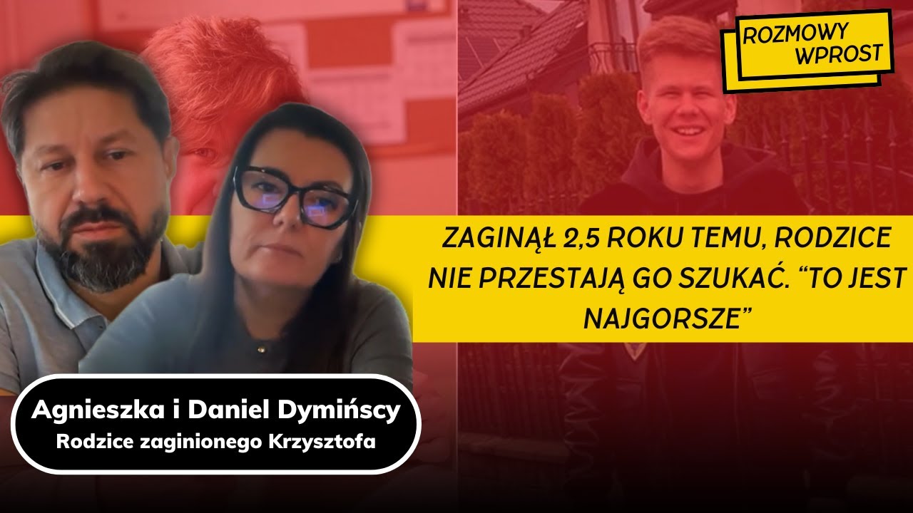 RODZICE KRZYSZTOFA DYMIŃSKIEGO O DWÓCH NIEWYJAŚNIONYCH SYGNAŁACH. „DO DZISIAJ NIE WIEMY, KTO TO BYŁ”
