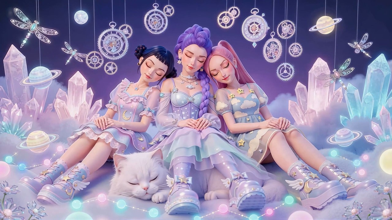 Fall Asleep Instantly 💤 Instant Sleep with Huntrix's Rumi, Mira and Zoey