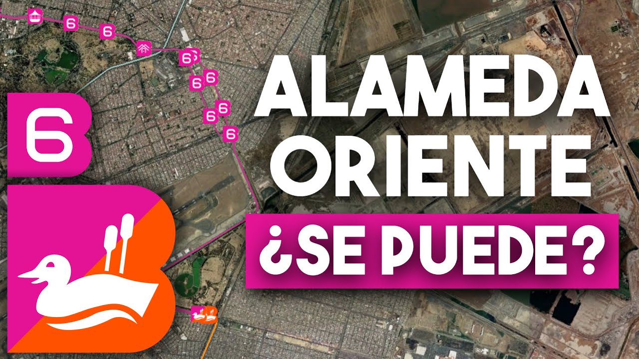 ¿Todavía se puede AMPLIAR la línea 6 del Metrobús a Alameda Oriente como su plan ORIGINAL? #5