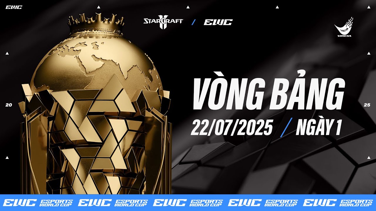 🔴[ TRỰC TIẾP] Esports World Cup 2025 | StarCraft II | Ngày 1