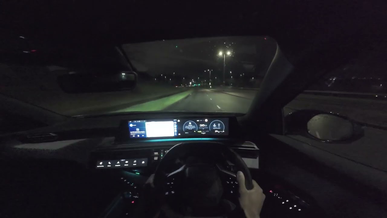 Relaxing Night Drive in a 2025 Peugeot 3008 | 4K 60fps | UK POV