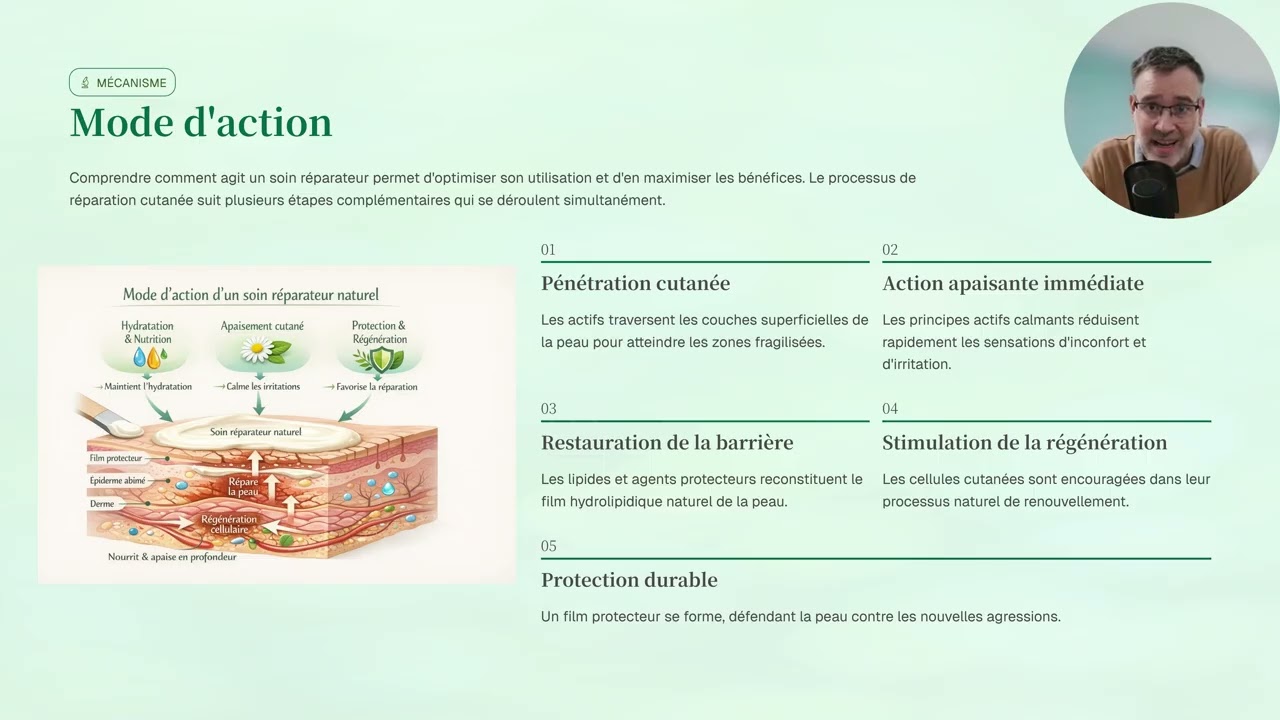 Les soins réparateurs expliqués – Formation e-learning par le Dr Julien Poyo