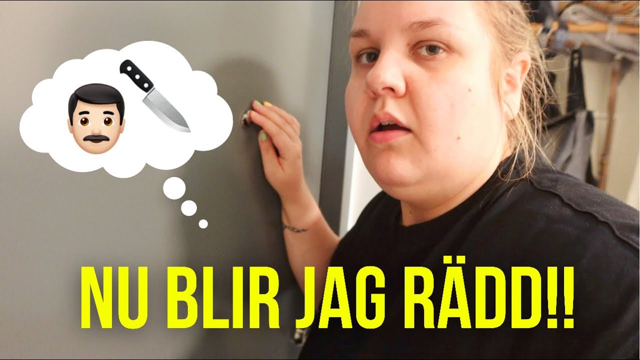 VLOGG 71 | EN OKÄND MAN UTANFÖR MIN DÖRR😵😵