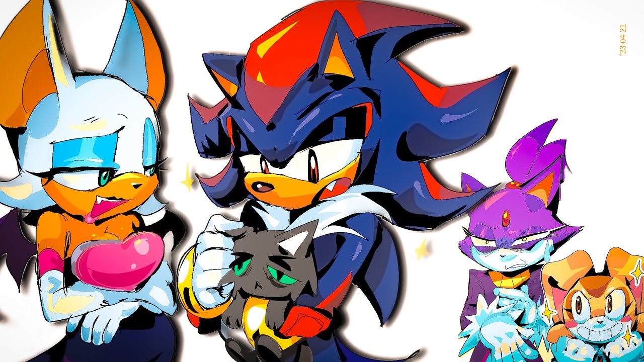 Shadow LOVES Cats🐱(SONIC COMIC DUB)