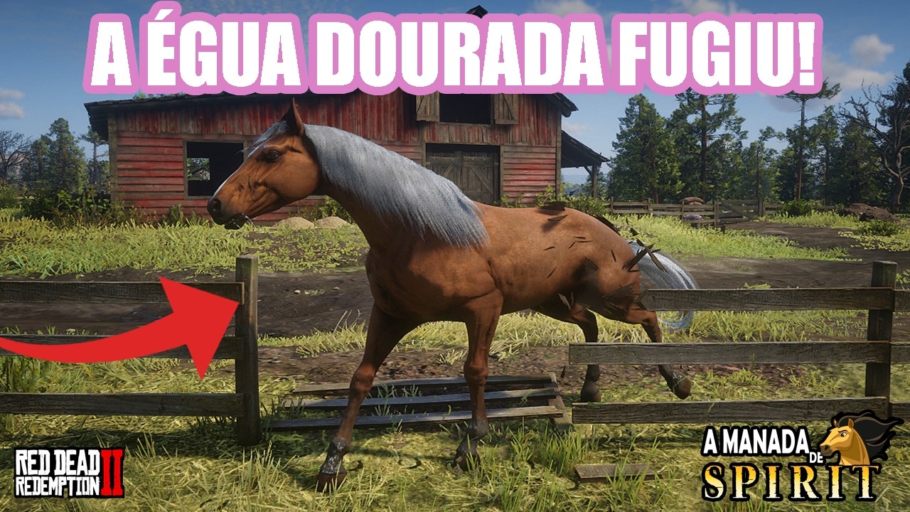 ELA FUGIU CONTRA A VONTADE DELA! | A Manada do Spirit EP 18- RDR2