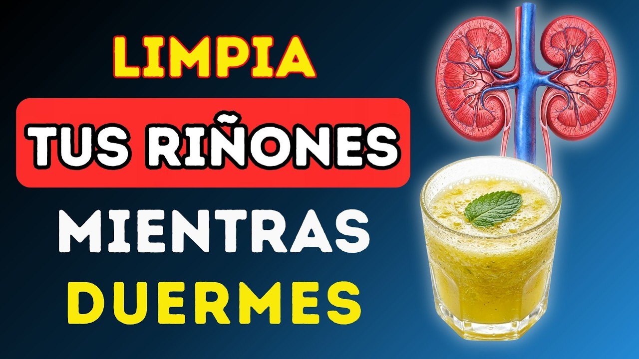 Reduce la Creatinina: 4 Frutas Mágicas para Limpiar tus RIÑONES de Noche