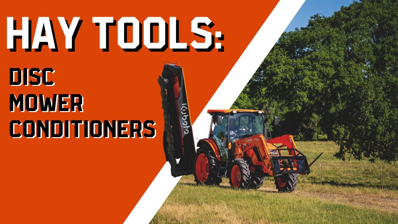 Everything You Need to Know About Kubota Disc Mower Conditioners