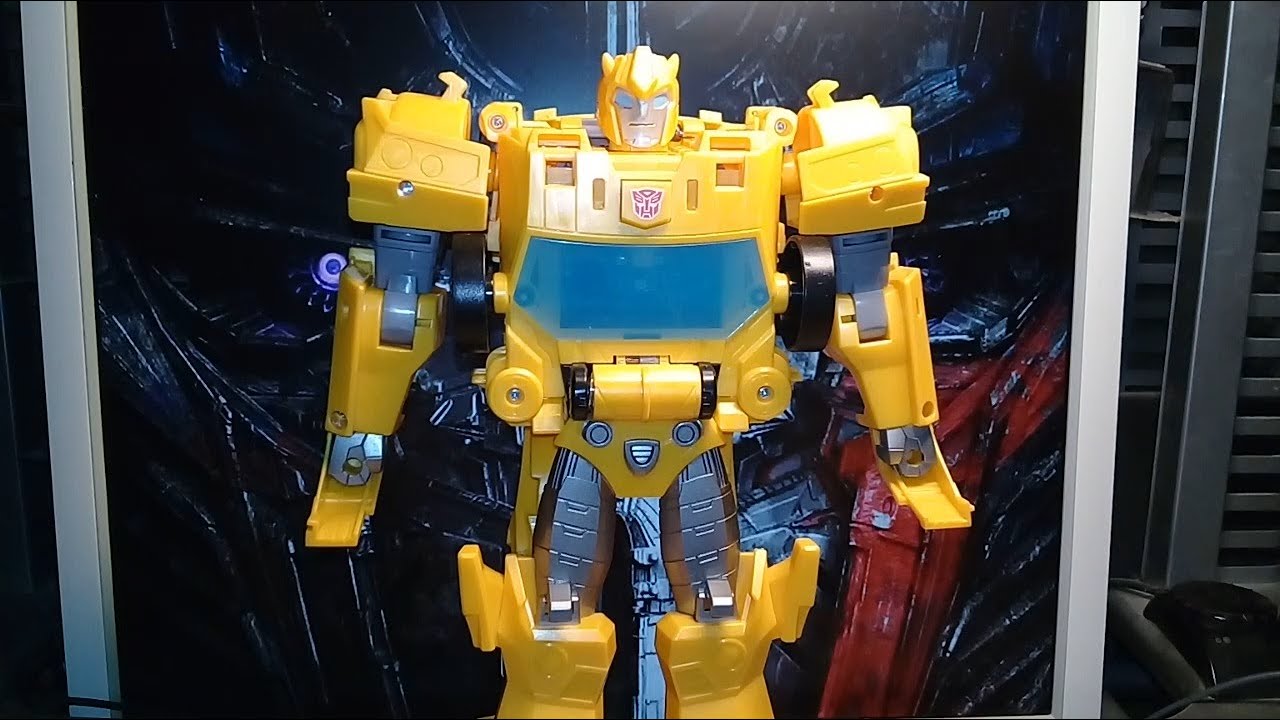 Review! 2021 Transformers Bumblebee Cyberverse Adventures Dinobots Unite Roll N’ Change by Hasbro!