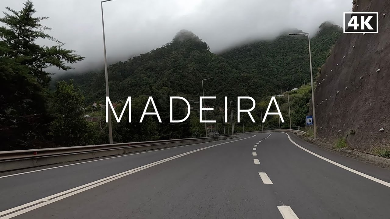 Rainy Day Drive in Madeira 🌧️ | From Levada do Rei Jungle to the Cliffs of São Lourenço filmed in 4K