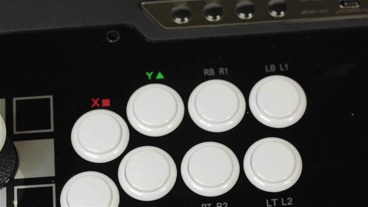 Eightarc Fusion Ebony Professional Joystick