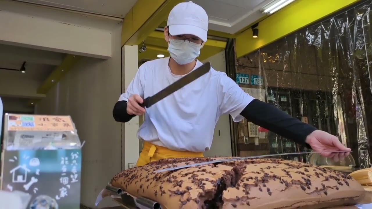 卡斯蒂拉蛋糕. Taiwanese Castella Cake.