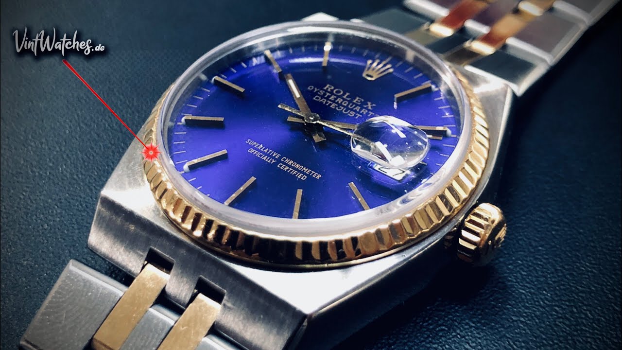 Crazy Transformation- Rolex Oysterquartz 17013 Restoration - Only Quartz Watch from Rolex - ASMR