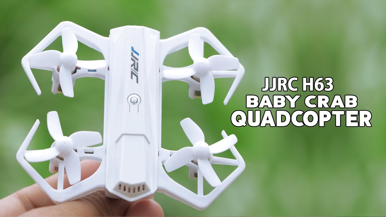 Gravity Sensor Altitude Hold Headless JJRC H63 Baby Crab Mini Quadcopter Unboxing
