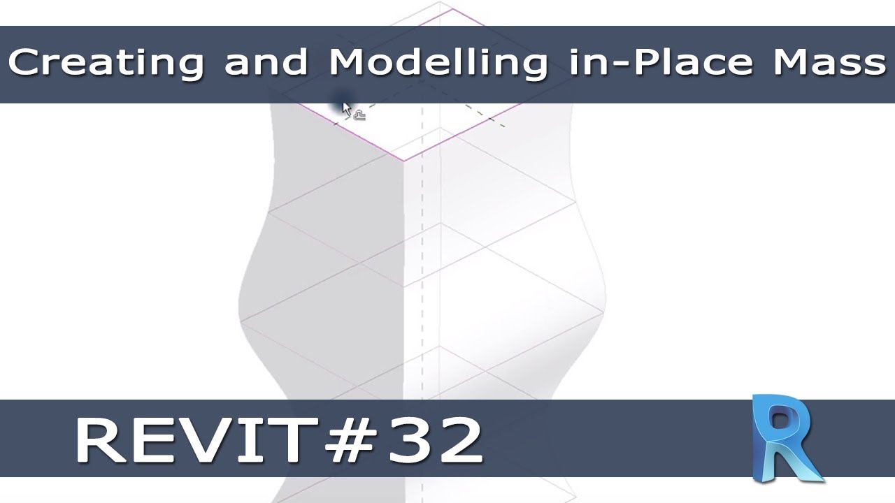 REVIT #32 - Creazione di una Massa Locale (Creating and Modelling In-Place Mass)