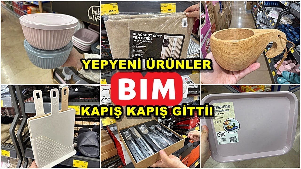 BİME KOŞUN 💃BİM'E YENİ GELEN ÜRÜNLER❗️🙈/BİM AKTÜEL BU HAFTA KAÇMAZ😍/DOLU DOLU BİM😍/ŞOK OLACAKSINIZ❗️