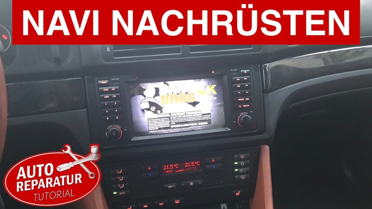 BMW NAVI Nachrüsten ( Wifi, Internet, DAB, Bluetooth, Aux, Video ) | DIY Tutorial