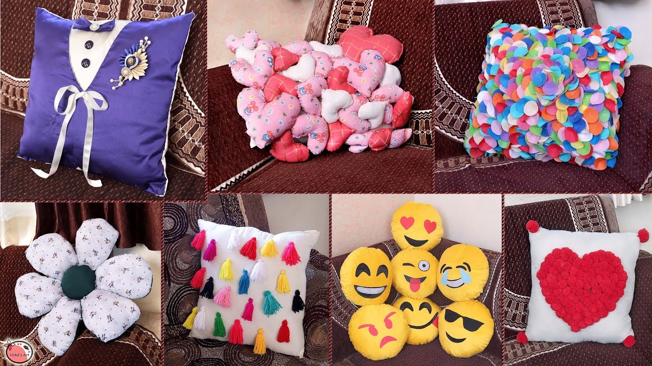 7 Creative Home Cushion Idea !!! DIY Pillow Making