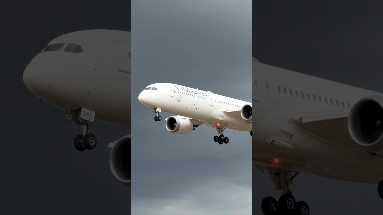 Vistara Air India boeing 787-9 Dreamliner #london #viralnews #airindia #boeing #787dreamliner #b787