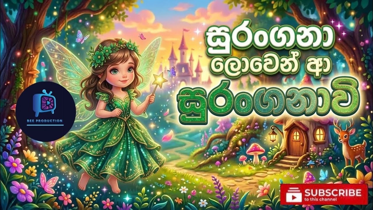 සුරංගනා ලෝකයෙන් පැමිණි සුරංගනාවිය | The fairy who came from the fairy world |@Beeproduction_1