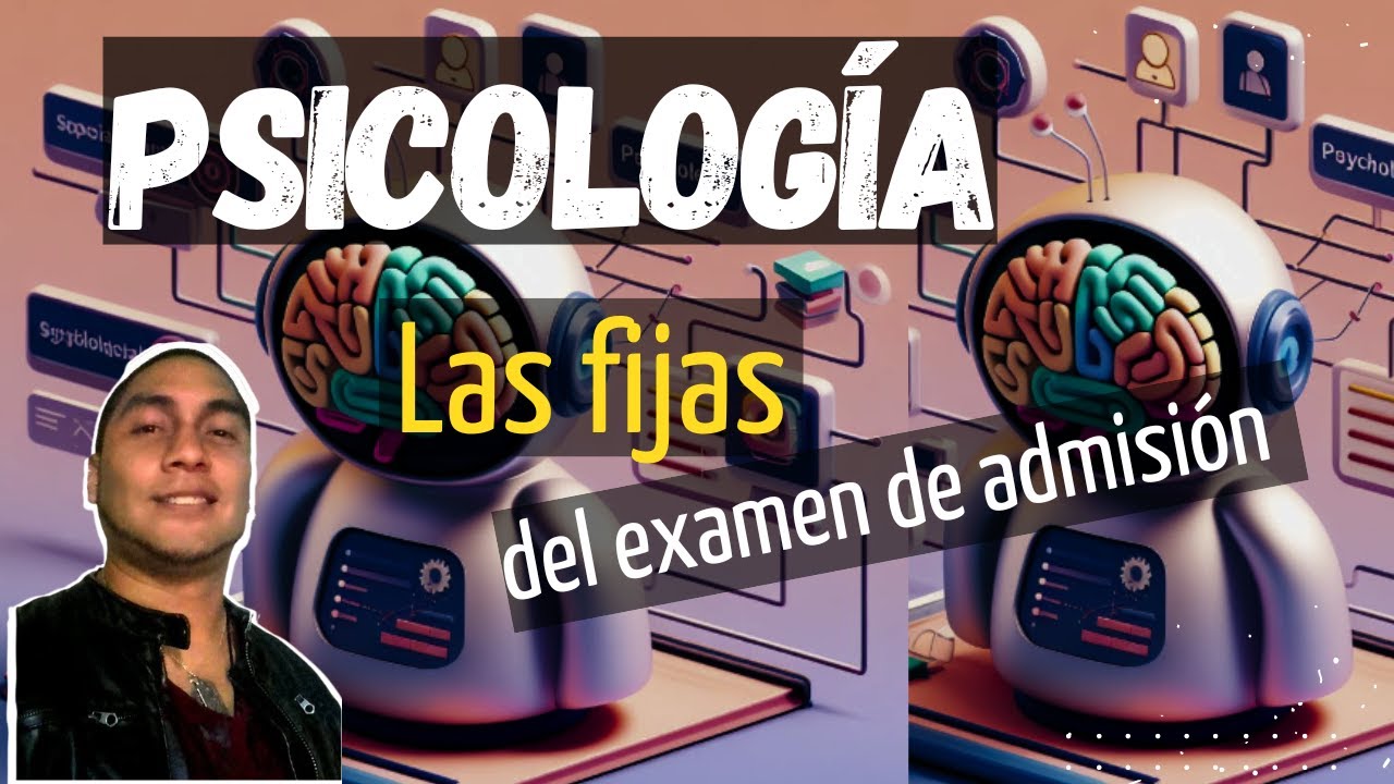 🔴 SOLUCIONARIO PSICOLOGÍA 🧠 del EXAMEN de ADMISIÓN