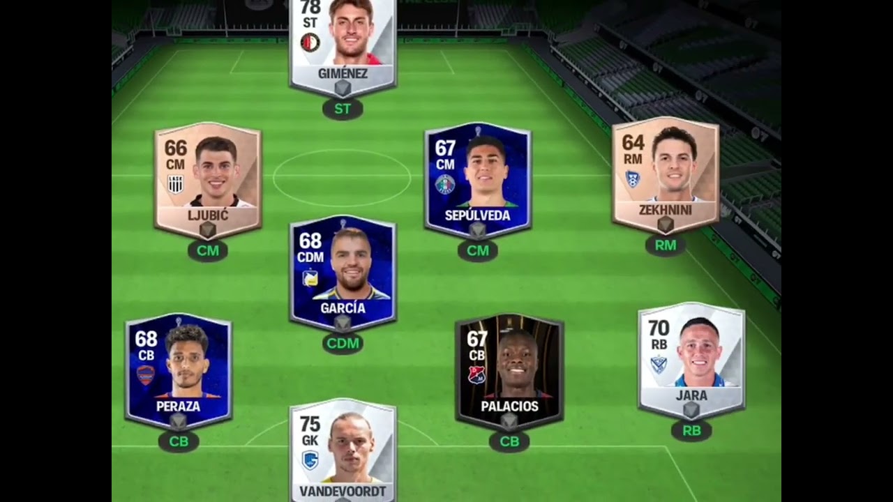 My FC mobile team #football#edit#shorts #fifa