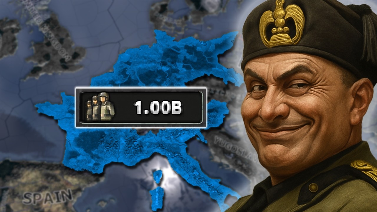 «Я сделал Италию CORE всей Европы — самый пробитый путь HOI4»
