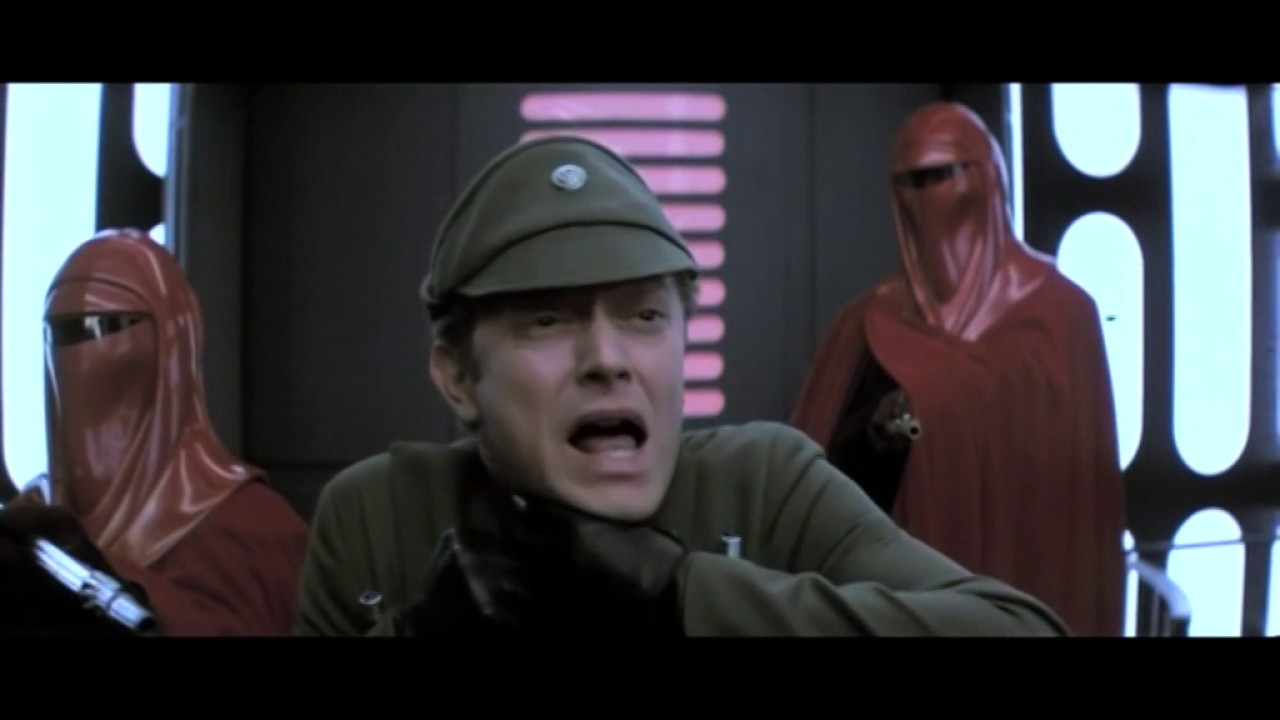 Return Of The Jedi - Vader Chokes Jerjerrod - Fan Edit